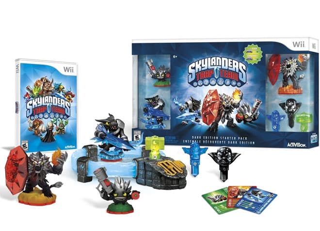Skylanders Trap Team Nintendo Wii Starter Pack Dark Edition 87162EG