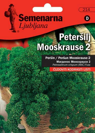 Seme za Peršun - francuski kovrdžavi - 2 kesice Petroselinum crispum (Mill) Nym. 214