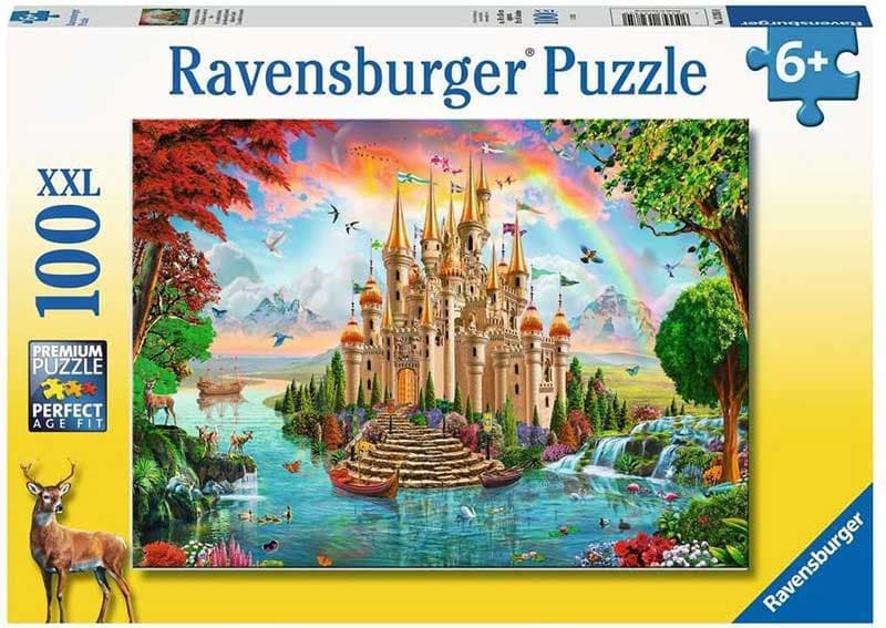 Puzzle slagalice za decu 100XXL delova Duga nad zamkom Ravensburger 13285
