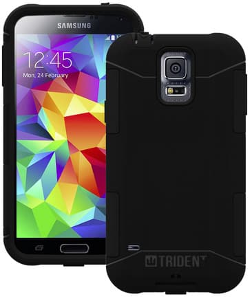 Zaštitna maska za Samsung Galaxy S5 Trident Aegis crna