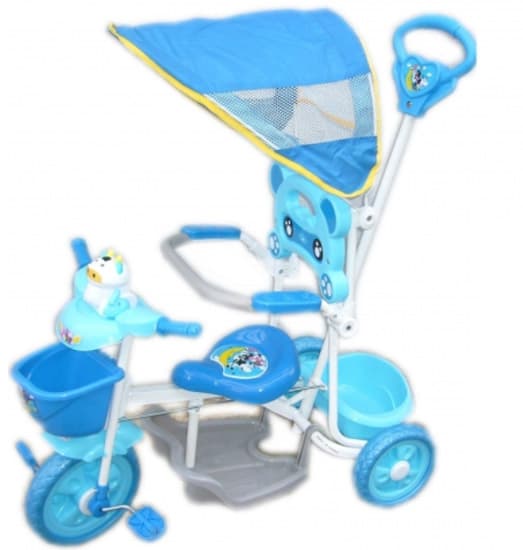 Tricikl guralica sa zaštitom od Sunca TN310C YK 29951 plava