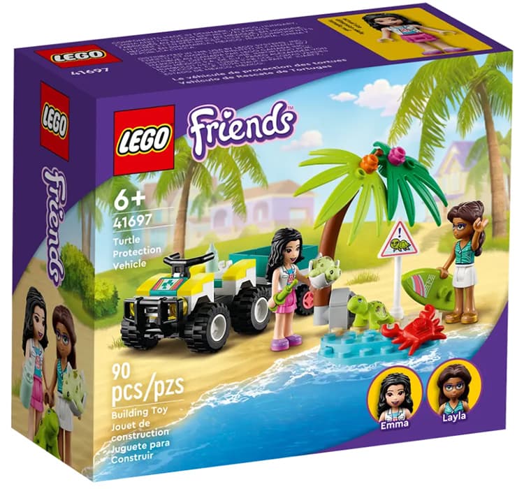 LEGO® Friends Kocke Vozilo za spasavanje kornjača 41697