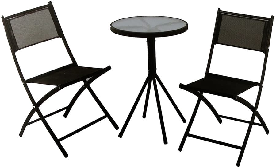 Baštenski Bistro Set Sa Sklopivim Stolicama Iowa