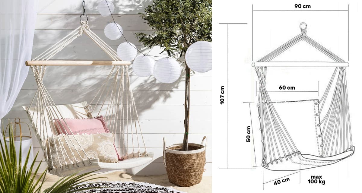 Viseća Fotelja Ljuljaška Prime 15-116