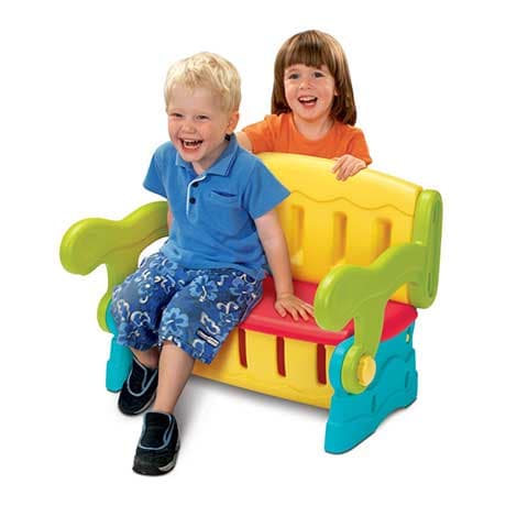 Grow-n Up Dečja 3 u 1 klupa / stočić sa kutijom za odlaganje NT3032-02-GNU