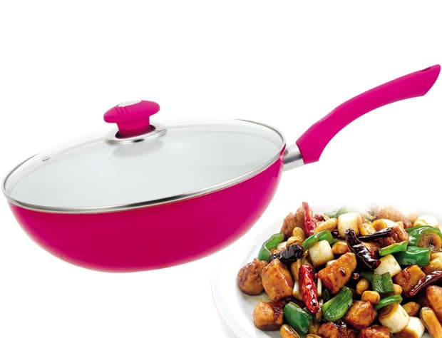 Wok sa poklopcem 28cm sa keramičkim premazom CL-145