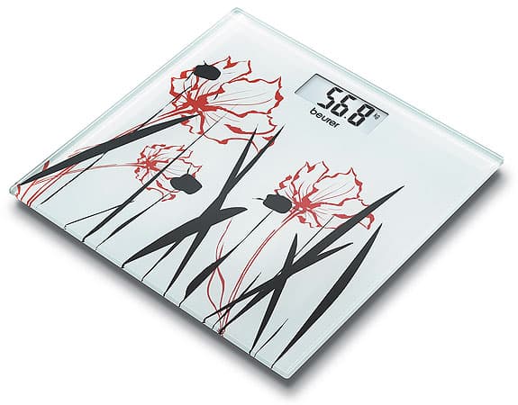 Beurer digitalna vaga GS-27, Red Poppy