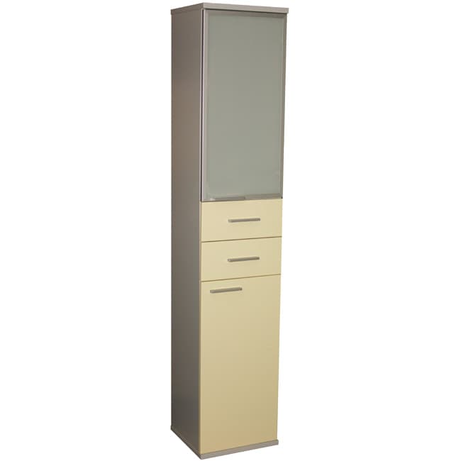 Stubni orman za kupatilo sa dve fioke Vanila 1328859