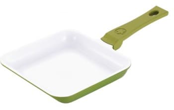 Bergner Keramički gril tiganj 14cm Mini Chef olive BG-6873-OL