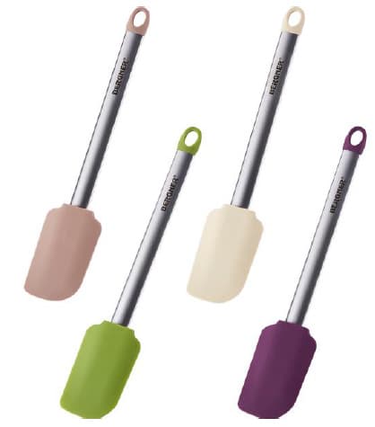 Bergner Silikonska kuhinjska lopatica Flexi Kitchen Olive BG-3367-OL