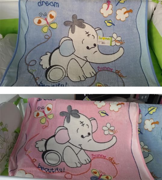 Dečije ćebence Slon