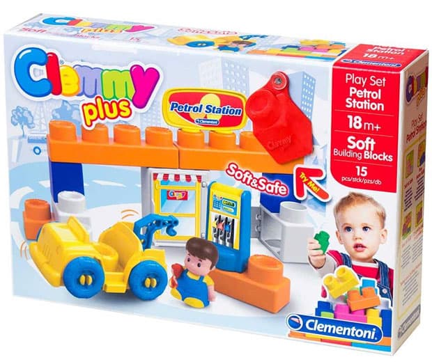 Clementoni Plus kocke Benzinska pumpa