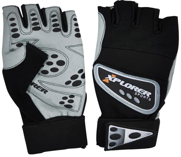 Fitnes rukavice Xplorer print L 06649
