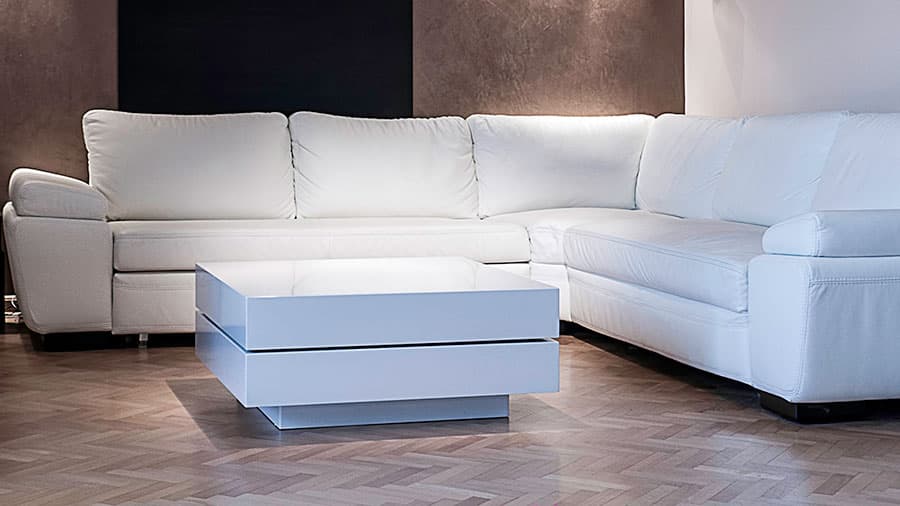 Klub Sto Maxx X Move Beli 80 x 80 x 35 cm