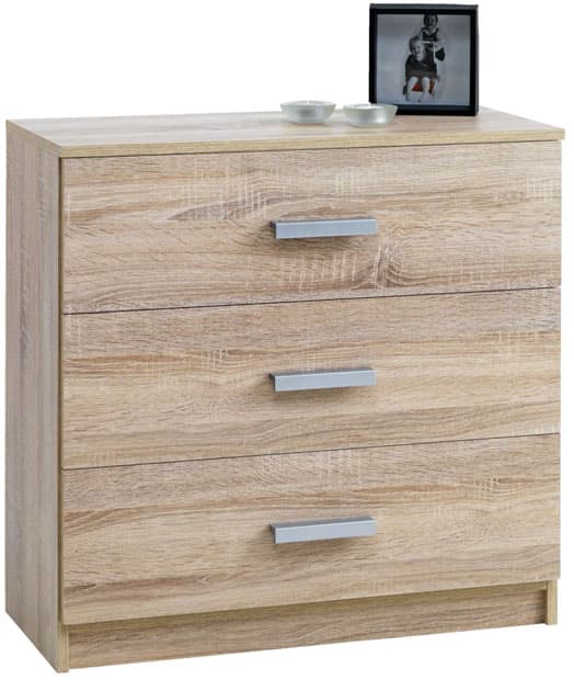 Komoda Rosto 3 fioke boja hrasta