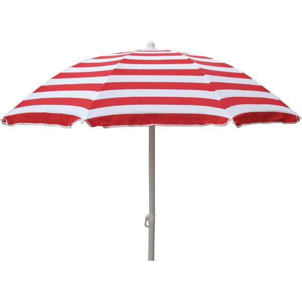 Suncobran na Pruge Crveno Beli - 180 cm - 15-181
