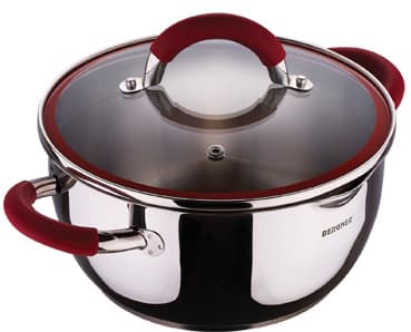 Bergner Šerpa sa poklopcem 6.1l Xena red BG-9828-RD