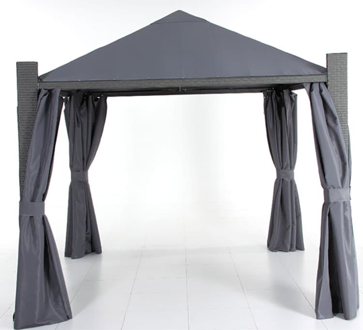 Paviljon - Gazebo Sa Ratan Nosačima i 4 Stranice