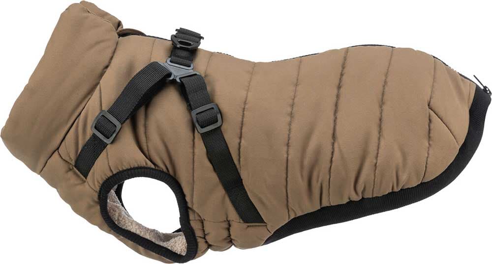 Zimska jakna sa amom za psa Pirou sand leđa 30cm Trixie 680382