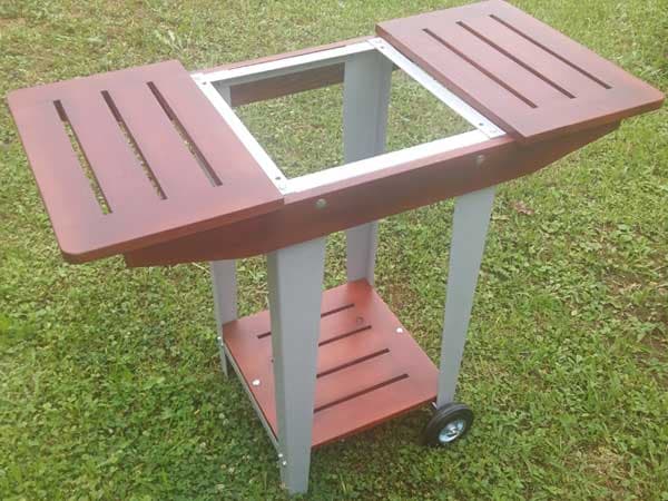 Drvena roštilj kolica 40M 50716