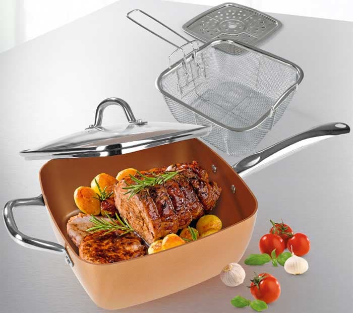 Copper Chef Set posuđa