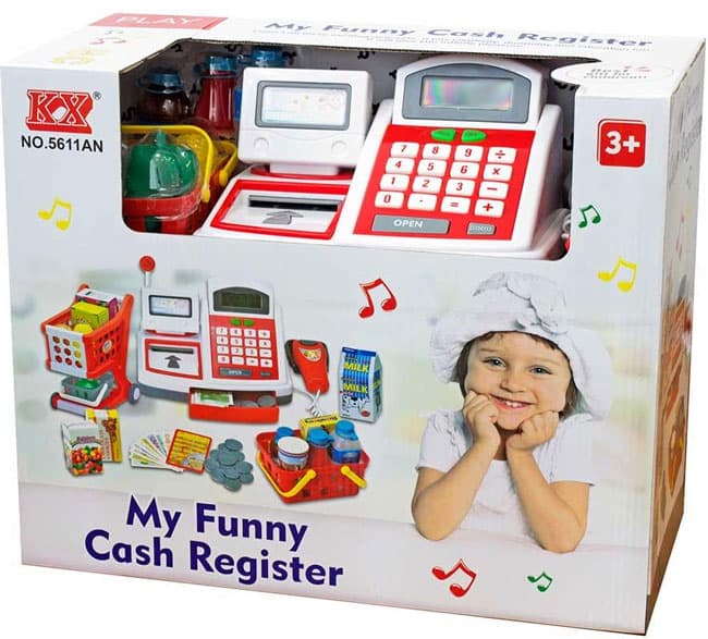 Best Luck Dečija kasa na baterije sa opremom BE34180