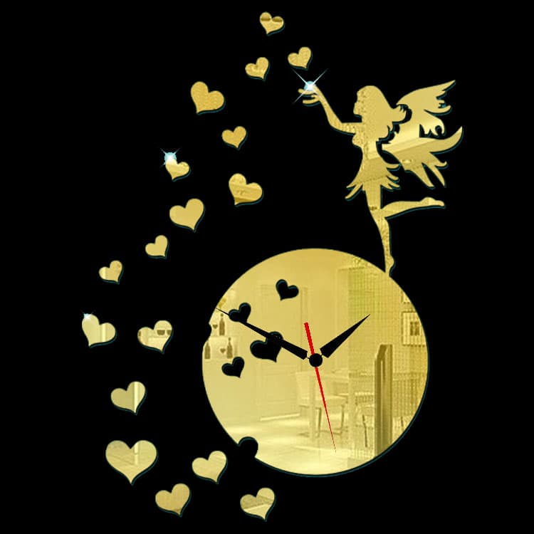 Zidni Sat Sa Zidnom Dekoracijom 14G008