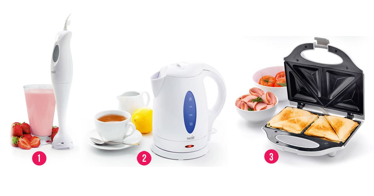 Komplet za doručak - Štapni mikser Toster i Ketler