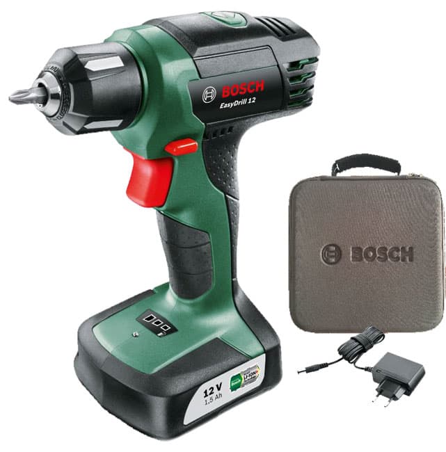 Akumulatorska bušilica odvrtač Bosch EasyDrill 12 sa koferom 06039B3000