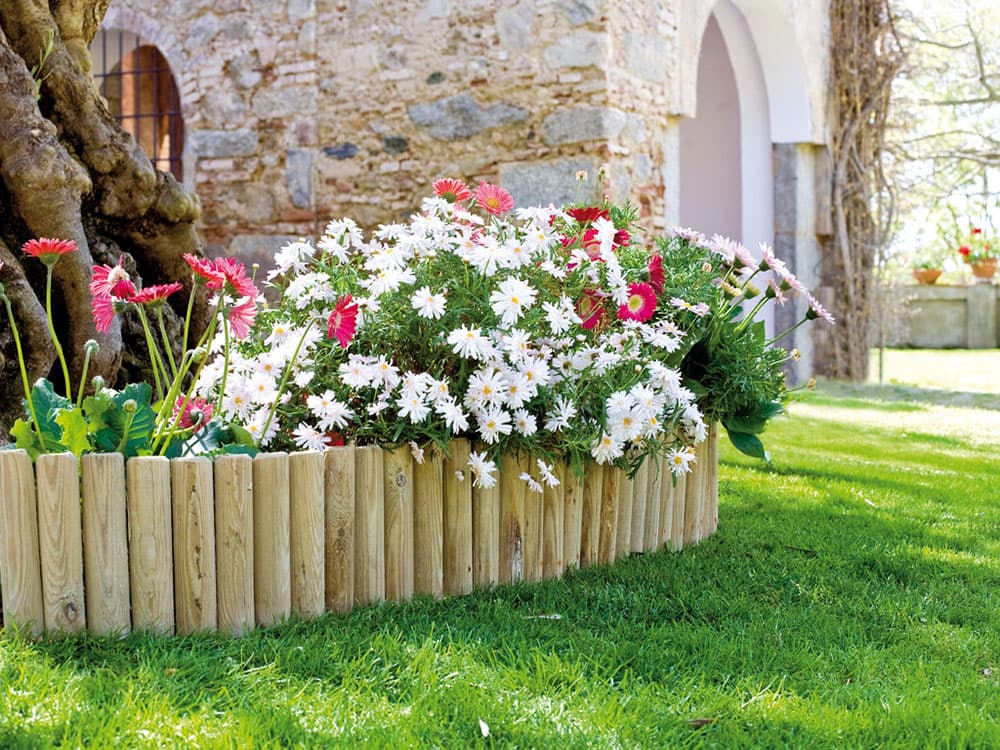 Drvena Ogradica - Bordura Za Travnjake - Nortene Argus