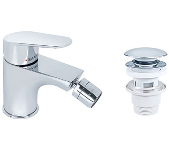 Baterija za bide sa klik-klak odlivnim ventilom Rosan JA391002