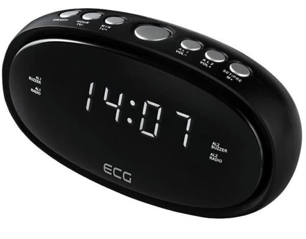 Radio Budilnik ECG RB 010 Black