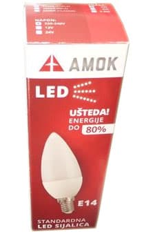 Led sijalica Amok E14 5.5W 4000K 390 lm
