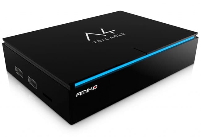 Amiko A4 T2-C Android Smart prijemnik TV signala DVB-T2 DVB-C