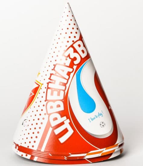 Party kape Crvena Zvezda 18 komada 300701