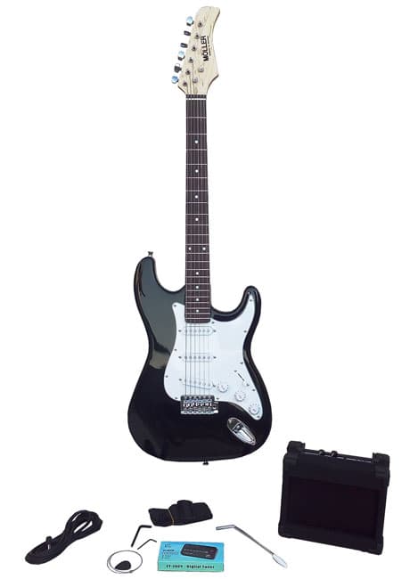 Moller Električna gitara sa pojačalom i opremom Paket CX-SO52 540