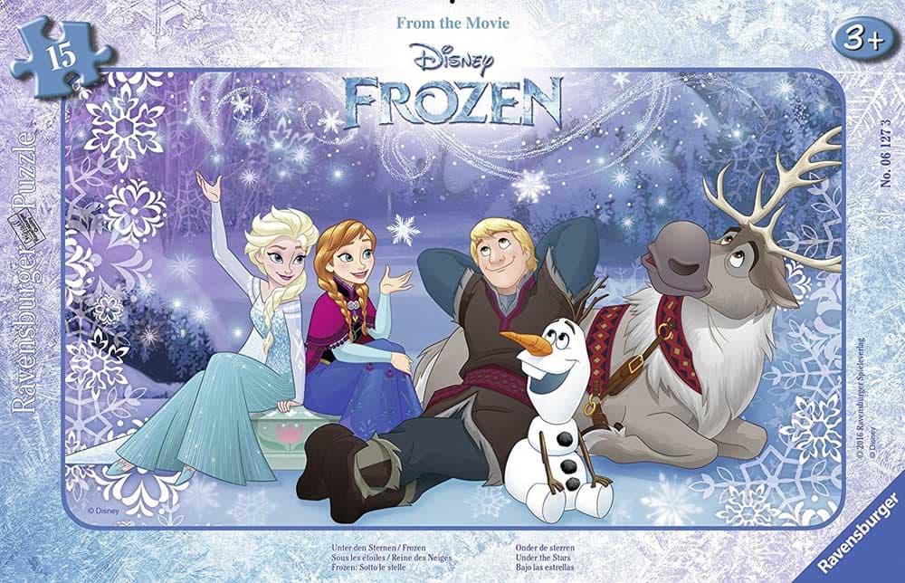 Ravensburger puzzle 15 delova - Frozen družina odmara 06127