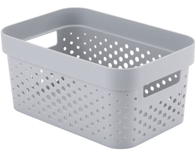 Korpa Infin 4,5L plastična siva