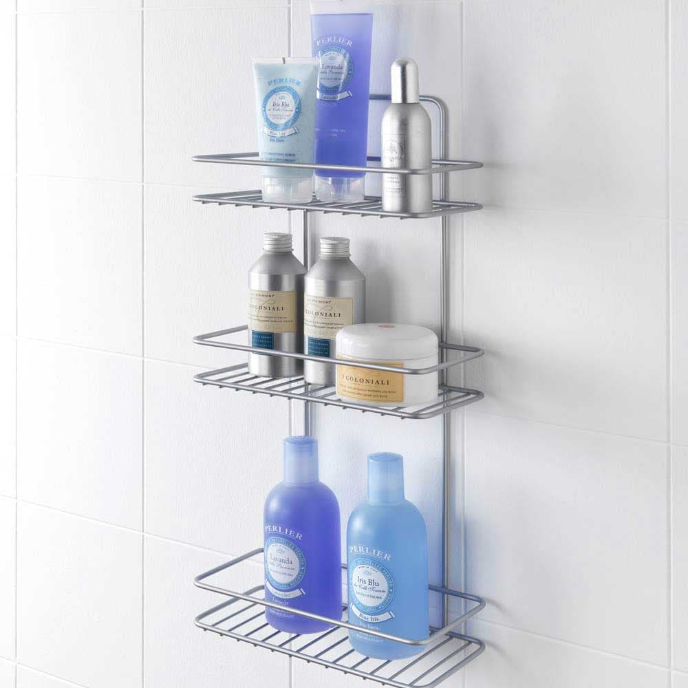 Metaltex zidna polica za kupatilo 3 nivoa Metaltex 40.42.14