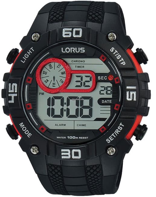 Muški digitalni ručni sat Lorus R2355LX9