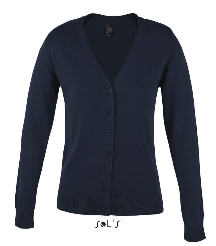 Sols Ženski džemper sa dugmićima Golden Women Navy veličina XXL 90012