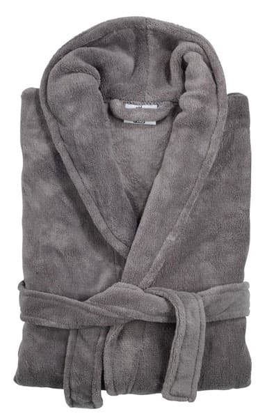 Bade mantil Laves S/M tamno siva