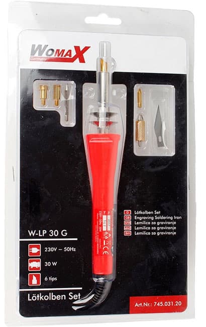 Lemilica za graviranje Womax W-LP 30 G 74503120