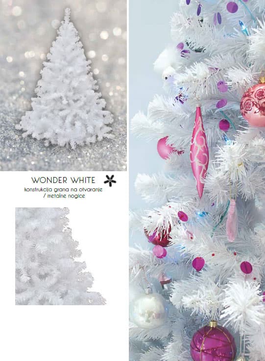 Bela Jelka 120 cm Wonder White