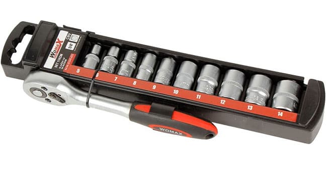 Garnitura nasadnih ključeva sa račnom 1/4 0545623