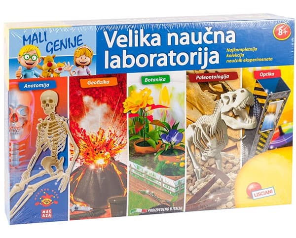 Mali Genije Velika naučna laboratorija Lisciani 34167