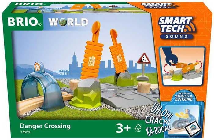 BRIO Smart Tech igračka Opasan pružni prelaz sa zvukom 33965