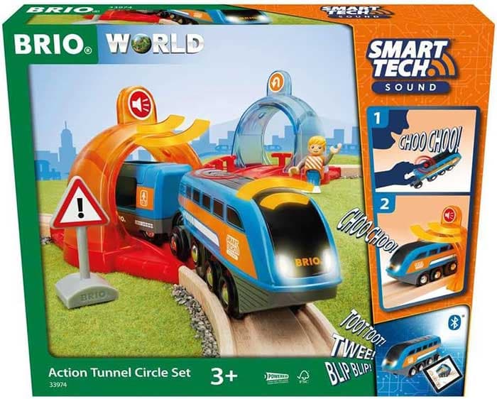 BRIO Smart Tech Kružna pruga i voz 33974