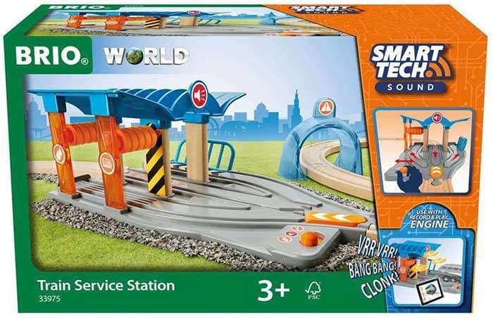 BRIO igračka Smart Tech Servis stanica za vozove 33975
