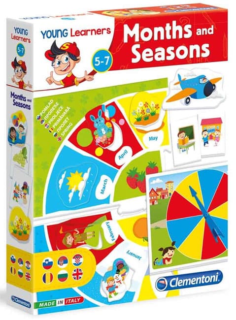 Clementoni Mali istraživači Meseci i godišnja doba CL50506